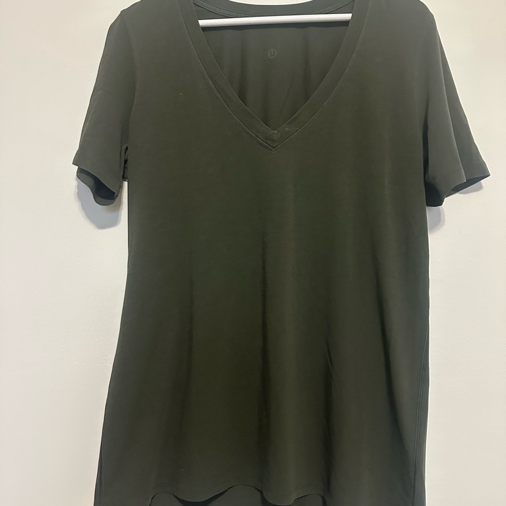 Lululemon Olive Green Love Tee IV
